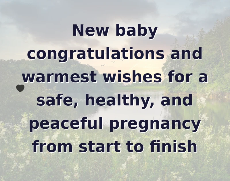 new baby congratulations