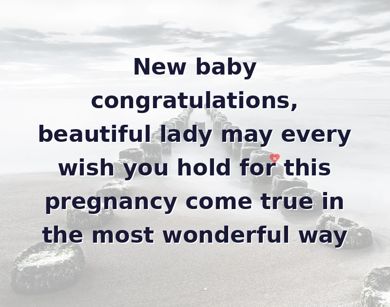 message for a pregnant lady