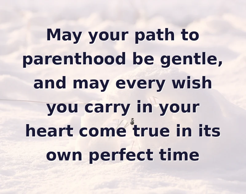 Wishing you a blessed pregnancy